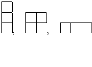 % latex2html id marker 774
$\displaystyle \yng(1,1,1), \quad \yng(2,1),\quad \yng(3)
$