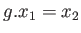 $\displaystyle g. x_1=x_2
$