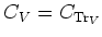 $\displaystyle C_V=C_{\operatorname{Tr}_V}
$